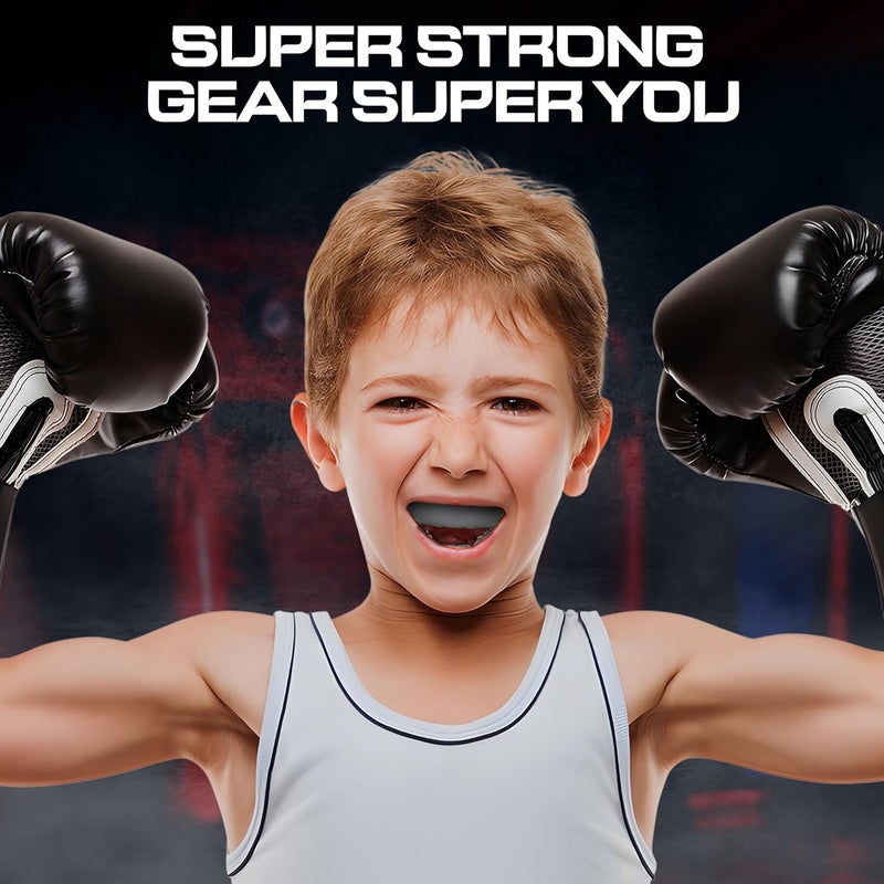 BFS IMPEX Sports Mouth Guard for Kids,Youth,Boys,Girls,Child Teen Mouthguard with Case (BPA Free) for Boxing, Martial Arts,MMA Karate,Lacrosse,Football,Soccer and All Contact Sports (Silver) - Image 5